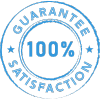 Image of We believe 100% Satisfaction, 100% of the time. Contact us if you are not happy.